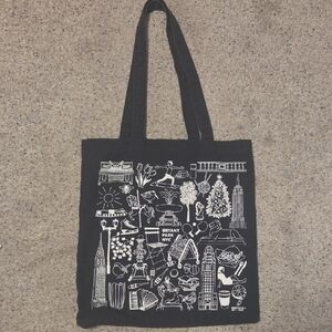 2/$10! Free! New York City Nyc Tote Bag